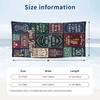 Adventure Journey Theme Beach Towel Personalized Custom Name & Text Soft Quick Dry Beach Towel for Swimming Travel