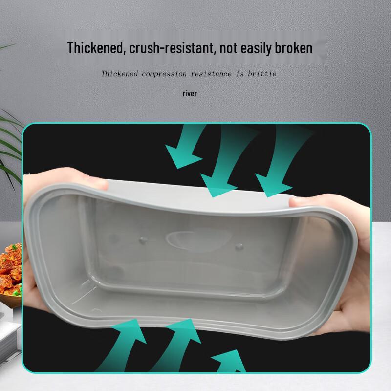 Jinmei Box King 099 Disposable Japanese-Style Rectangular Food Container