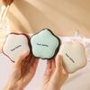 Double-Layer Folding Powder Puff Boxes Breathable Moisture-Proof Enlarged And Thickened Air Cushion Puff Storage Box Makeup Case