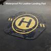 Foldable Landing Pads 35CM For DJI NEO/ AVATA 2/1/MINI Series Double Sided Drone Parking Mat Leather Aircraft Mat Accessories