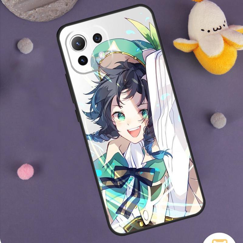 Genshin Impact Venti Case For Xiaomi 14 15 Ultra 13T 14T 15T 17 Pro Max POCO F5 F6 F7 X5 X6 X7 Pro F8 Ultra Cover