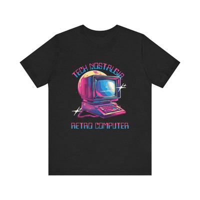 Tech Nostalgia Retro Computer T-Shirt | Vintage Computer Tee