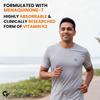 Carbamide Forte Vitamin D3 K2 B12 Gummis Pflanzenbasiert Veg Mango Geschmack Knochenunterstützung 60 Gummis Täglich Kaubar