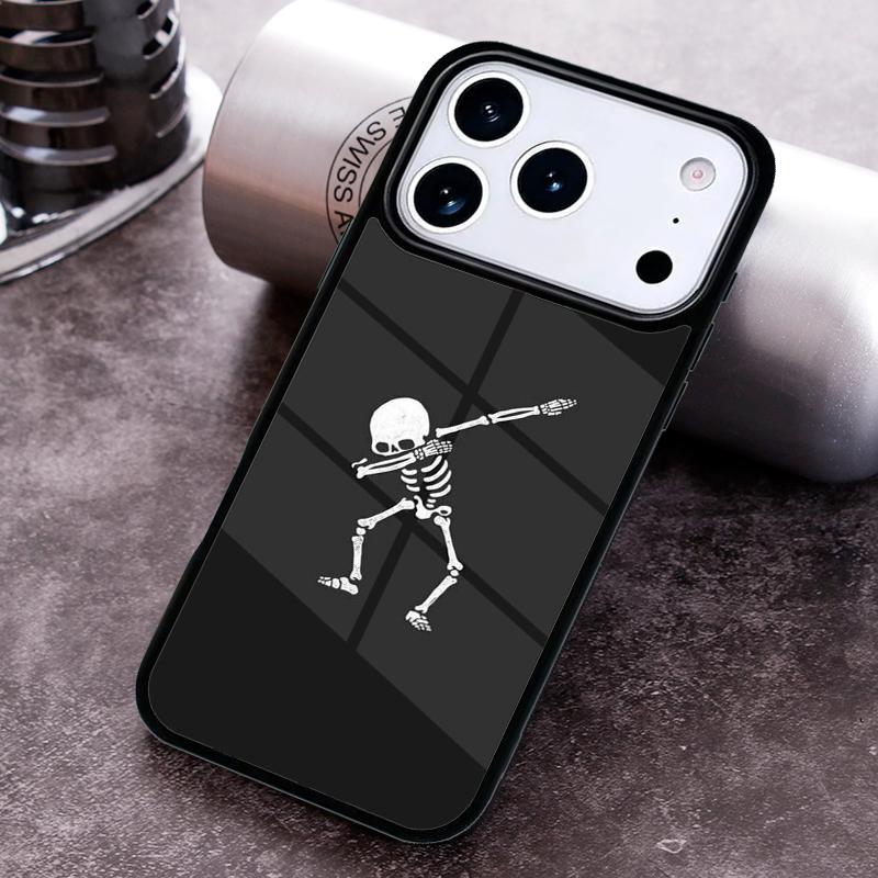 Cute Skull Phone Case For iPhone 17 16 15 14 13 12 11 Pro Max Plus 17Air Soft Silicone Cover