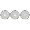 3PCS/set Coffee Press Filters Coffee Accessories For 1000ML 800ML 350ML Silvery