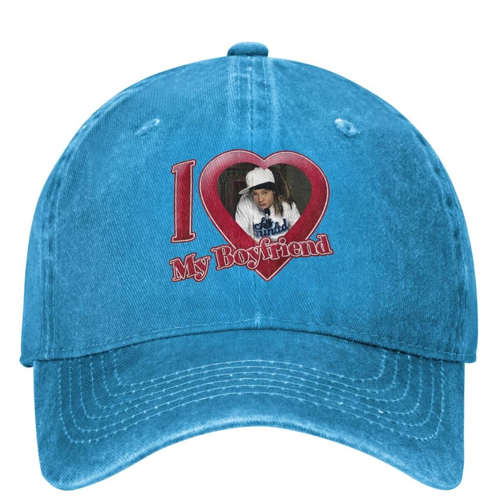 Tokio Hotel Baseball Cap I Love My Boyfriend Tom Kaulitz FeUnisex Unisex Trucker Hat Summer y2k Cool Outdoor Sports Baseball Caps