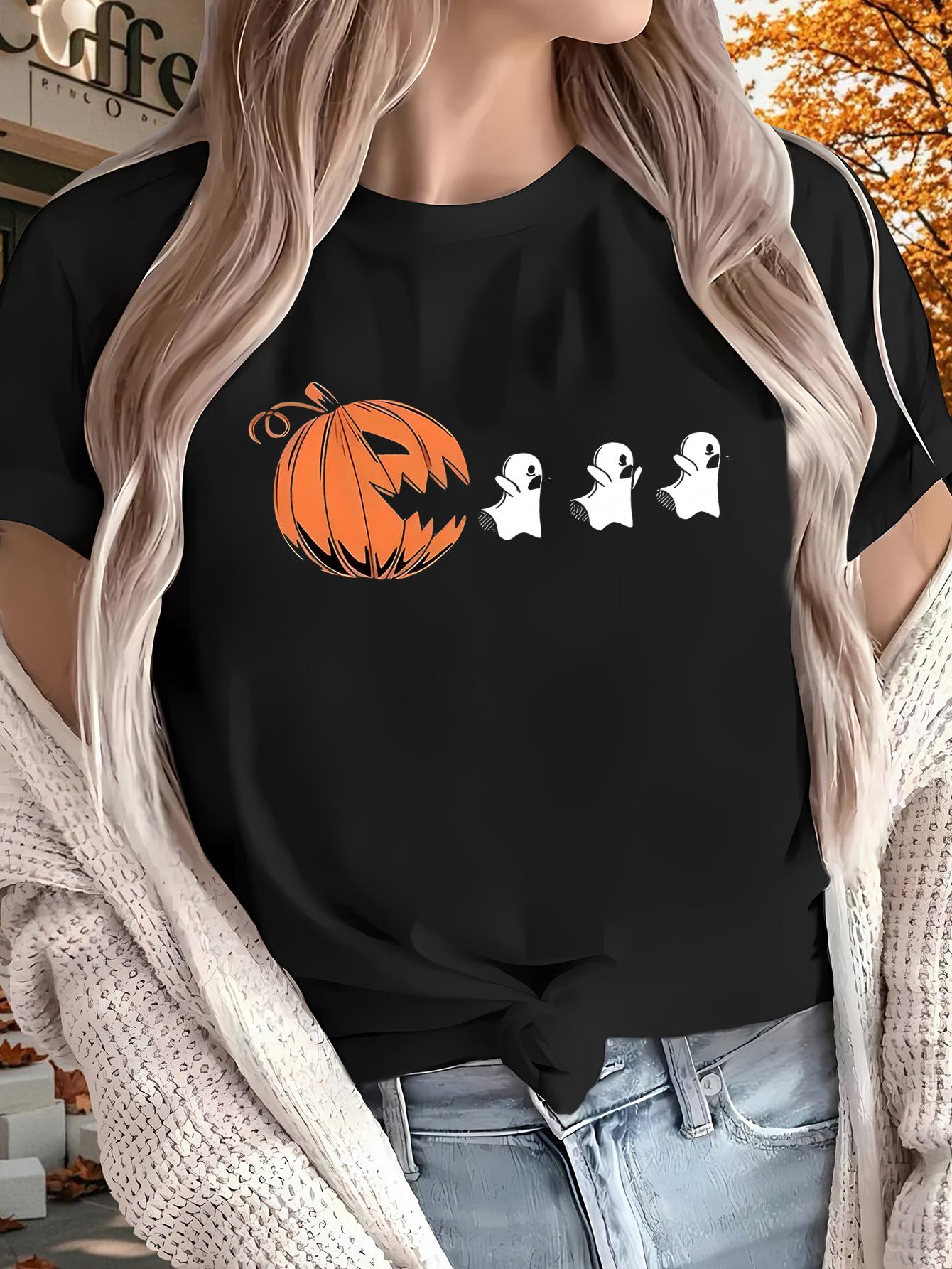 

Suitable for All Seasons Suitable for Outdoor Home and Sports Top Gift Womens Pure Printed Tshirt Sleeved Soft and Breathable S