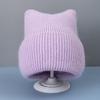 New Style Simple Dandy Winter Hat Rabbit Fur Beanie Elegant Winter Hats For Women Candy Colors Warm Knit Hats