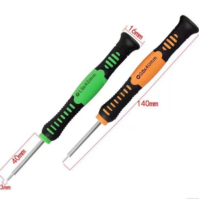 Five-Star T-Type Chrome Vanadium Steel Phillips & Flathead Screwdriver Set for Mobile Phone Repair