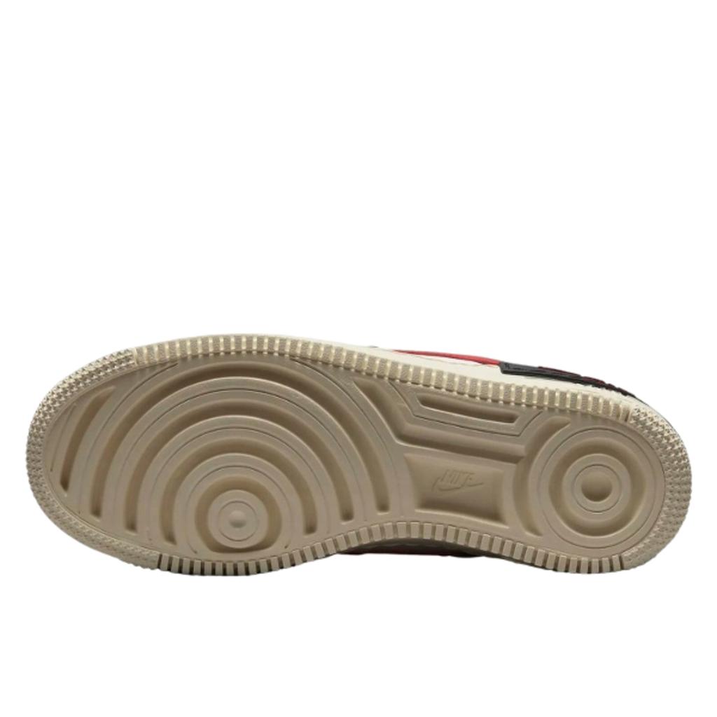 Nike Air Force 1 Shadow Weiß Schwarz Rot