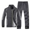 Men's Sportswear Suit Sweatshirt Tracksuit Casual Sets  Outwear 2PC Jacket+Pants Plus Size L-5XL