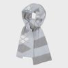 TCM Stripe Argyle Muffler (grey)
