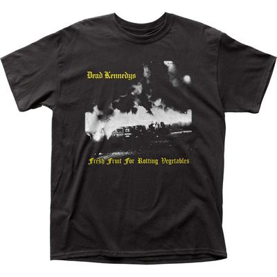„Dead Kennedys Fresh Fruit“ vyriški marškinėliai roko muzikos klasikinei grupei, nauji juodi
