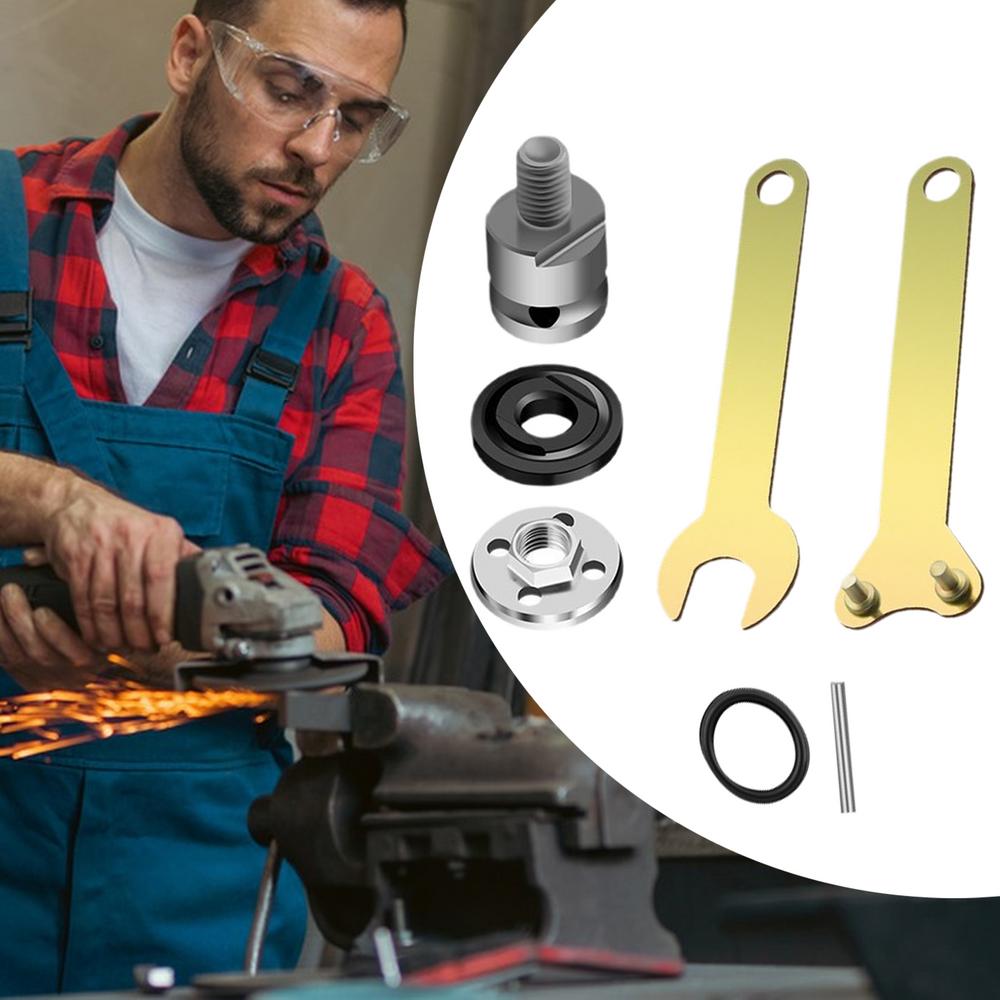Angle Grinder Adapter 7X Adjustable Pin Wrench Kit Professional Gadgets Electric Drill Supplies Drilling Equipment For Polishing