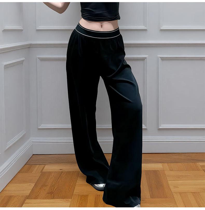 Women's High Waist Yoga Pants - Sunscreen, Casual, Cool, Wide Leg, Fitness Fashion, Loose Fit.