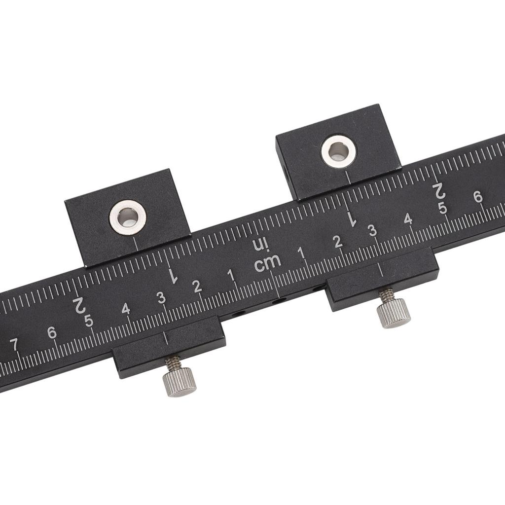 Cabinet Hardware Jig Aluminum Alloy Cabinet Handle Template Punch Locator Drill Template Guide for Doors and Drawers