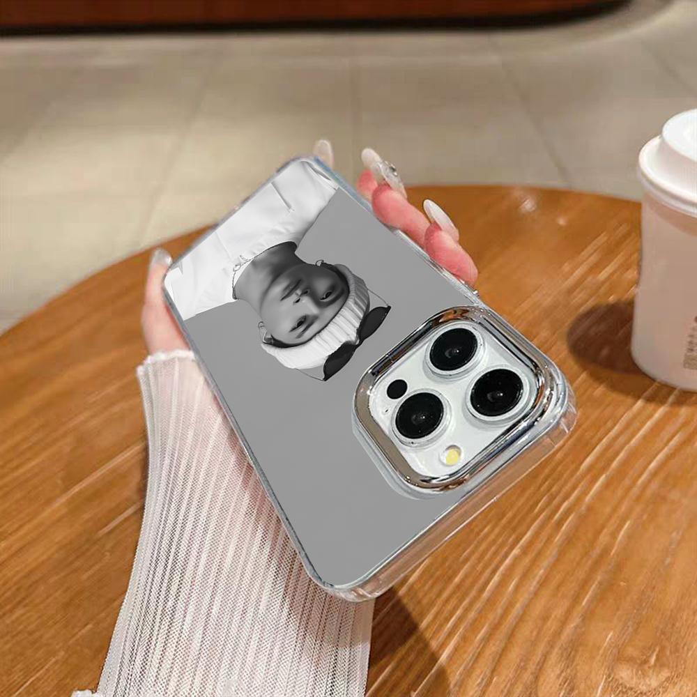 Jackson Singer Wang Phone Case For Iphone 17 16 15 14 13 12 11 Pro Max Xr Air Plus Silicone Cover Silver Hard Shell Cover iPhone 16