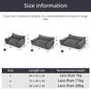 Sofá cama para mascotas de felpa de conejo extraíble y lavable universal para las cuatro estaciones perrera para gatos y perros cojín cálido