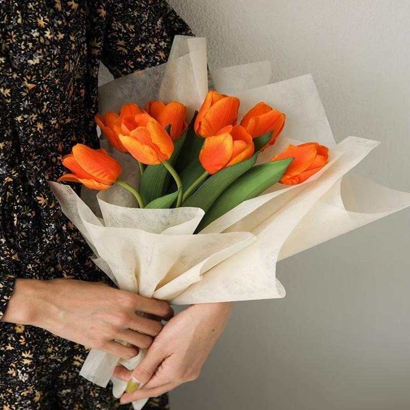 36pcs Flower Arrangement Wrapping Paper, Cotton Flower Wrapping Lining Paper, Non-Woven Floral Wrapping Paper, Florist Supplies