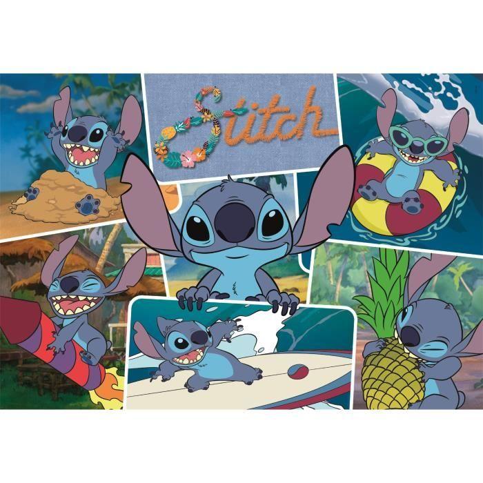 Puzzle Stitch 300 Pièces Super, Pour Enfants À Partir De 3 Ans, Thème Dessins Animés, CLEMENTONI