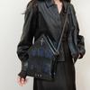 Gothic Castle Shoulder Bag 3D House Shape Messenger Bag Creative Design Halloween Essential Handbag Fashion Print Unique Women