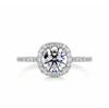 Moissanite Diamond Ring One Carat Couple Ring  Women's Marriage Proposal Birthday Gift
