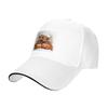 Highland Cow Calf Autumn Leaves Cap Casual Baseball Caps Adjustable Hat Hip Hop Summer Unisex Baseball Hats Customizable