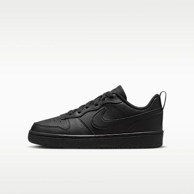 Nike Court Borough Low Recraft GS Triple Black 36