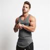 Solid Bodybuilding Stringer Tank Top Men Fitness Singlet Workout Sleeveless Shirt Man Undershirt Gyms Clothing