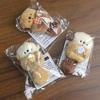 Cartoon Little Otter Plush Pendant Otter Doll Holding Shells Schoolbag Decoration Small Pendant Keychain Cute Birthday Gift