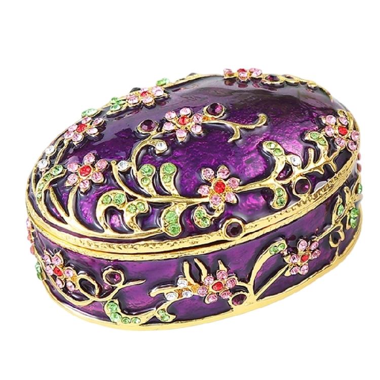 Classical Zinc Alloy Jewelry Organizers With Secure Closure And Ample Space Decorative Jewelry Box For All Your Accessories