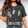 Vintage Damon Salvatore Shirt for Unisex Men and Women 90s