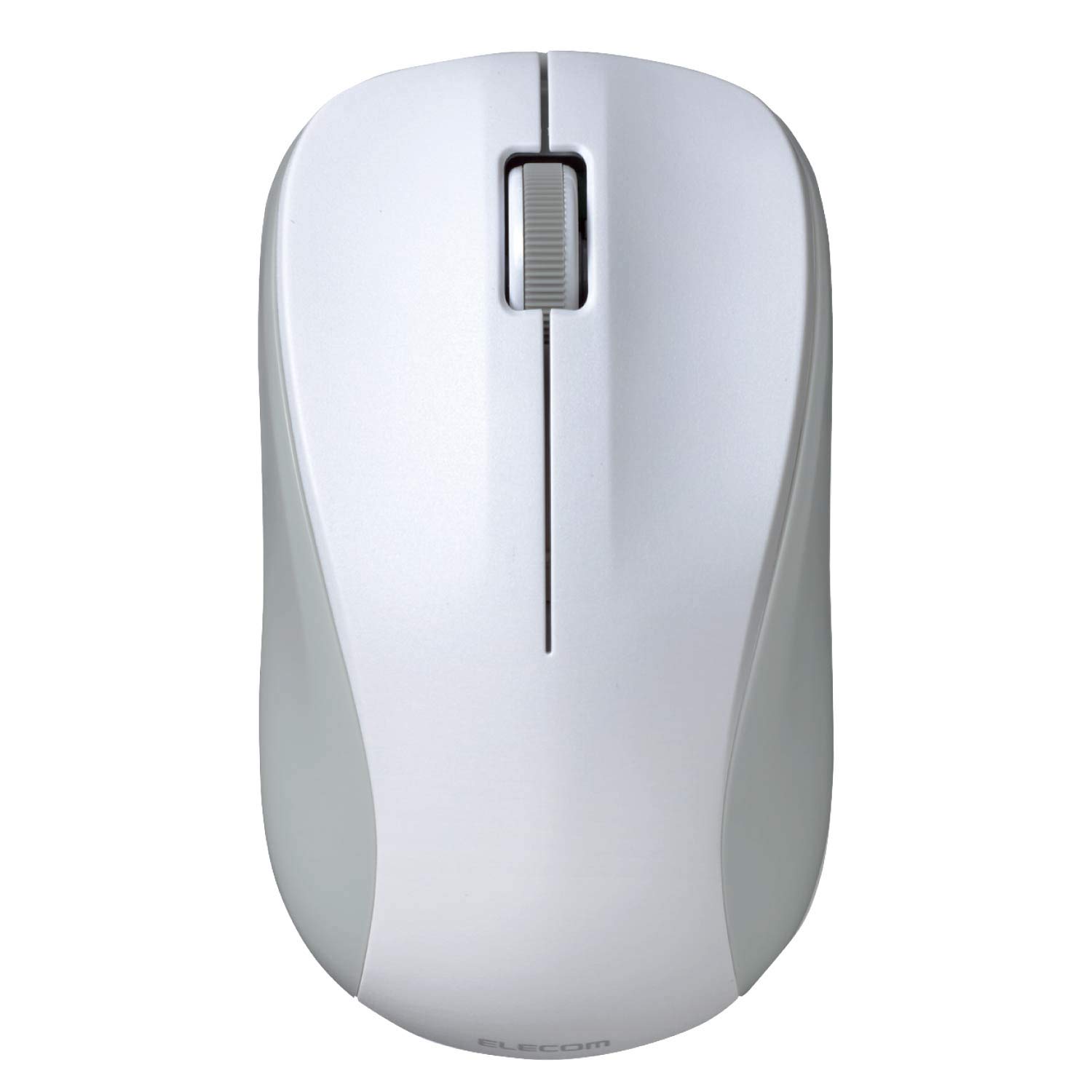 

ELECOM Bluetooth Mouse, 3 Buttons, Medium Size, Compatible with MacOSiOSiPadOS, White, M-BY11BRWH