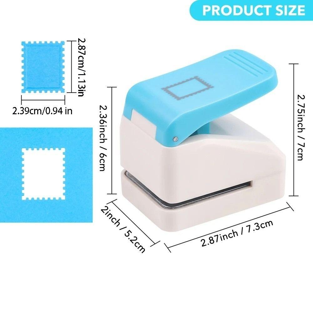 2.87x2.39cm Embossing Machine Labor Saving Stamp Shape Hole Punch Stamp Border Punch  for Card