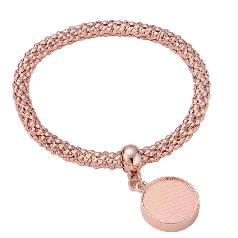 Custom Hitteoverdracht Lege Ronde Metalen Hanger Ronde Armband Sieraden Hanger voor Vrienden/Familie