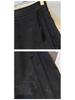 Chinese Mamian Pleated High-Waisted A-line Midi Skirt - Summer Style
