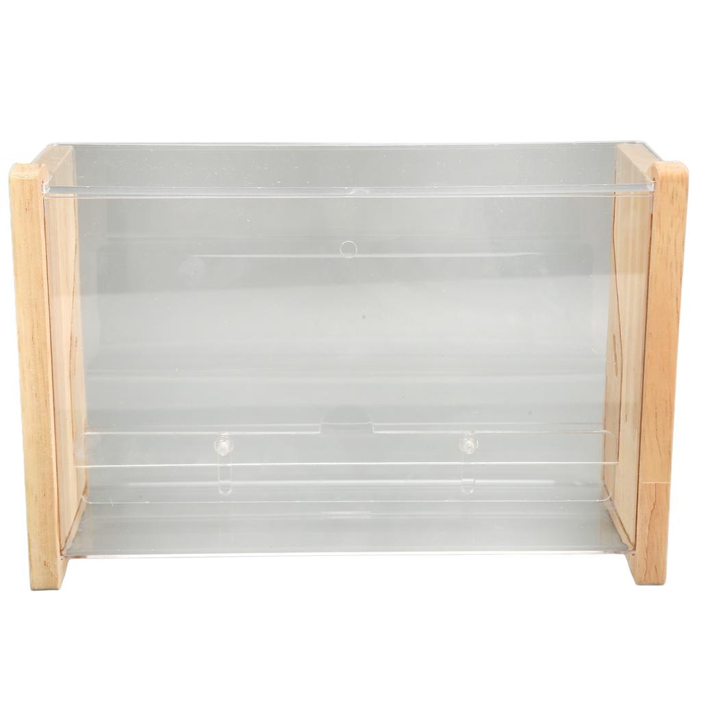 Chicken Feeder Automatic Large Capacity Clear Acrylic Chick Bird Food Box for Budgies Cockatiel