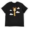 Kawaii Cute Giraffe T-Shirt Shirts Graphic Tee Shirts Graphic Tees Men Tshirt