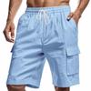 Men's Distressed Denim Shorts
