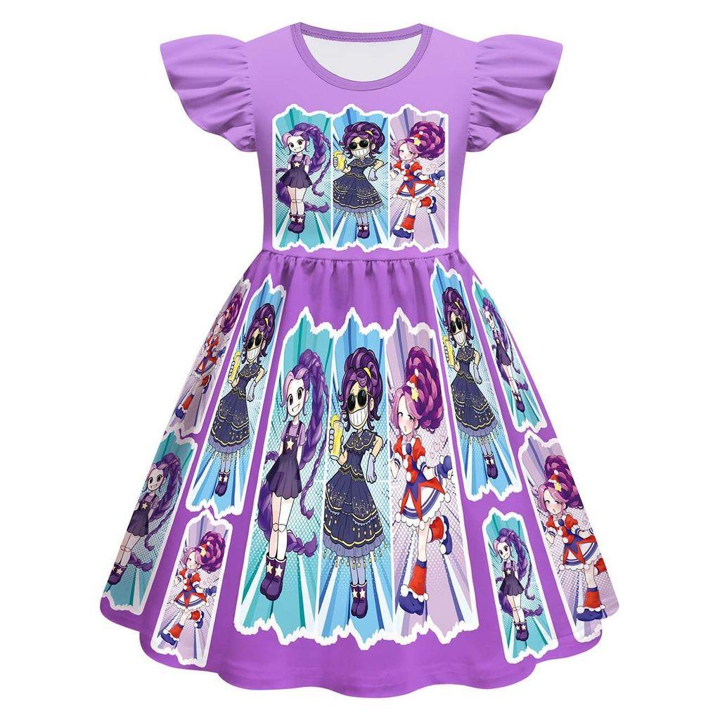 83141 Kids Girls Lily Lovebraids Bobi Sleeveless Dress 100cm фиолетовый
