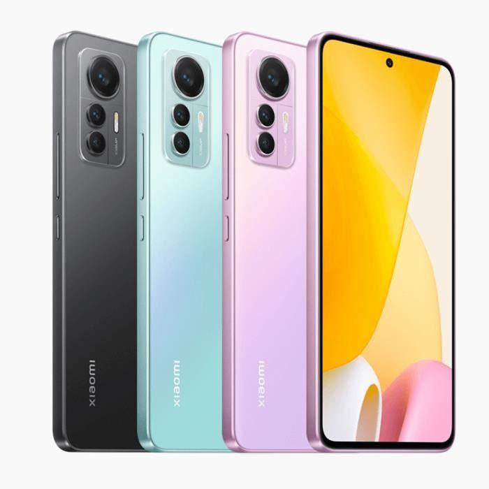 Xiaomi 12 Lite 5G Smartphone 8Go 128Go Noir 6.55" FHD+ AMOLED DotDisplay Charge Rapide 67W Caméra Triple 108MP De Niveau Studio