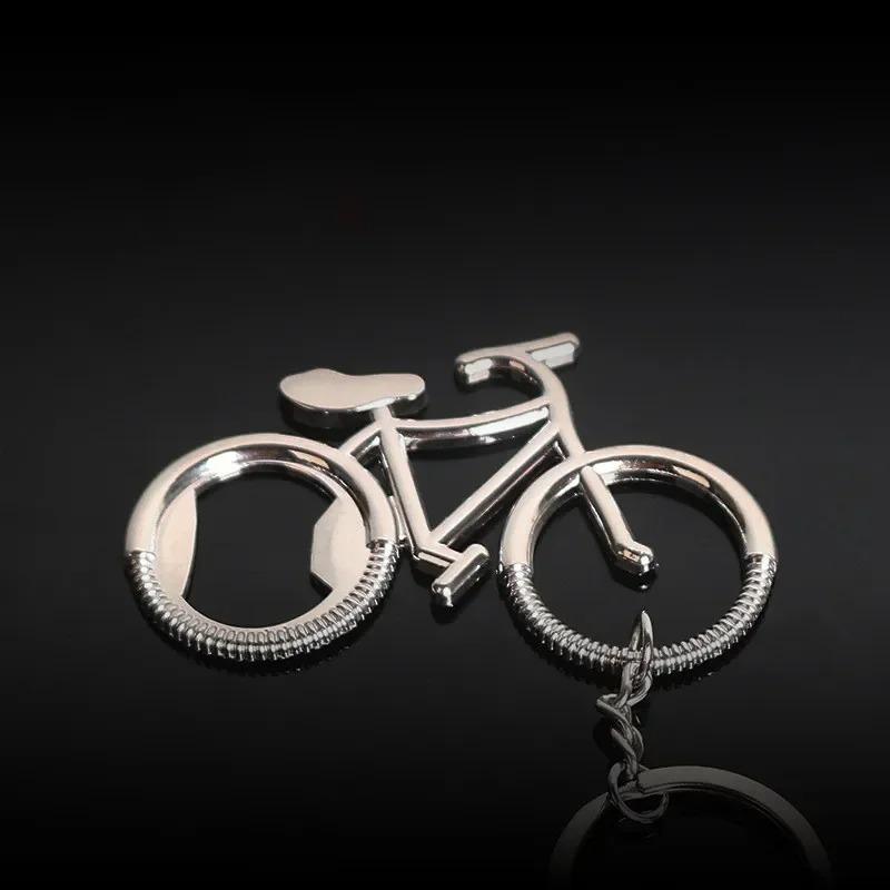 Bicycle Metal Beer Bottle Opener Cute Key Rings For Bike Lover Wedding Anniversary Party Gift Bike Keychain