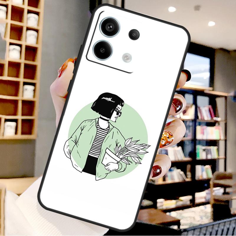 Leon The Professional For Xiaomi Redmi Note 13 Pro 9 10 11 12 14 15 Pro Plus Case For Redmi 15 12C 13C 14C 10C 15C