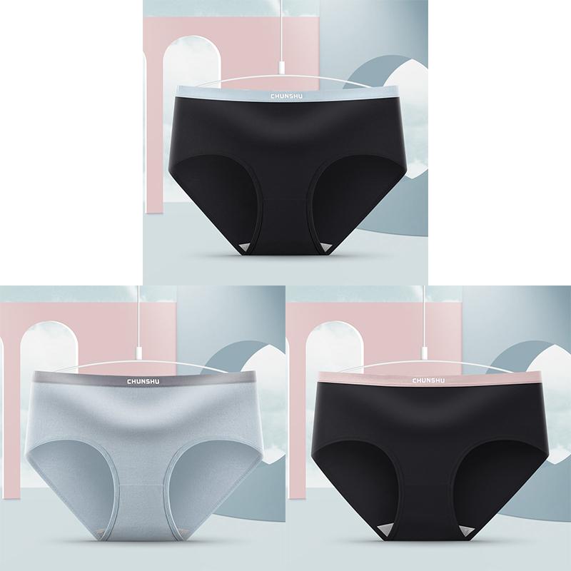 

3 шт. хлопковые трусы, женские трусы, сексуальные трусики для женщин, удобные облегающие однотонные трусики с надписью, нижнее белье XL