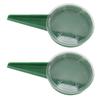 10pcs Hand Seed Sower with 5 Different Settings Reusable Seed Dispenser Seed Planter Tool for Transplanting Plant Green
