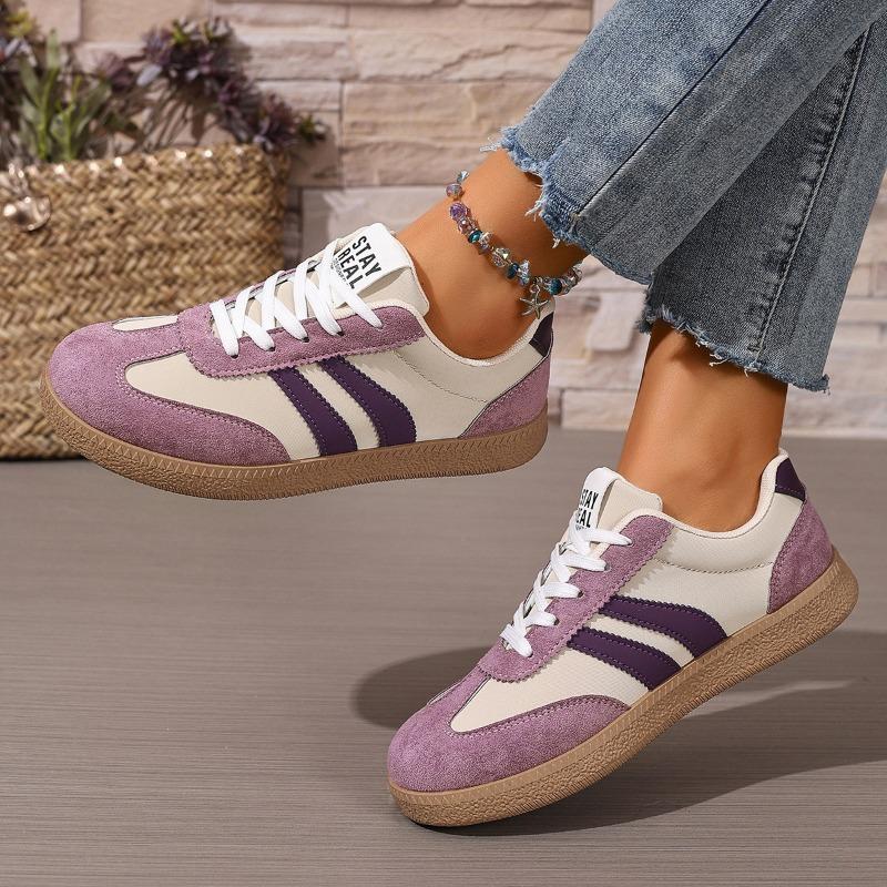 Übergrößen Flache Schuhe für Damen, Neuer Frühling/Herbst Stil, Modische und Lässige Sportschuhe