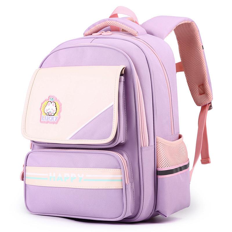 Trendy Large Capacity Children's Backpack Breathable Nylon For School Use Unisex