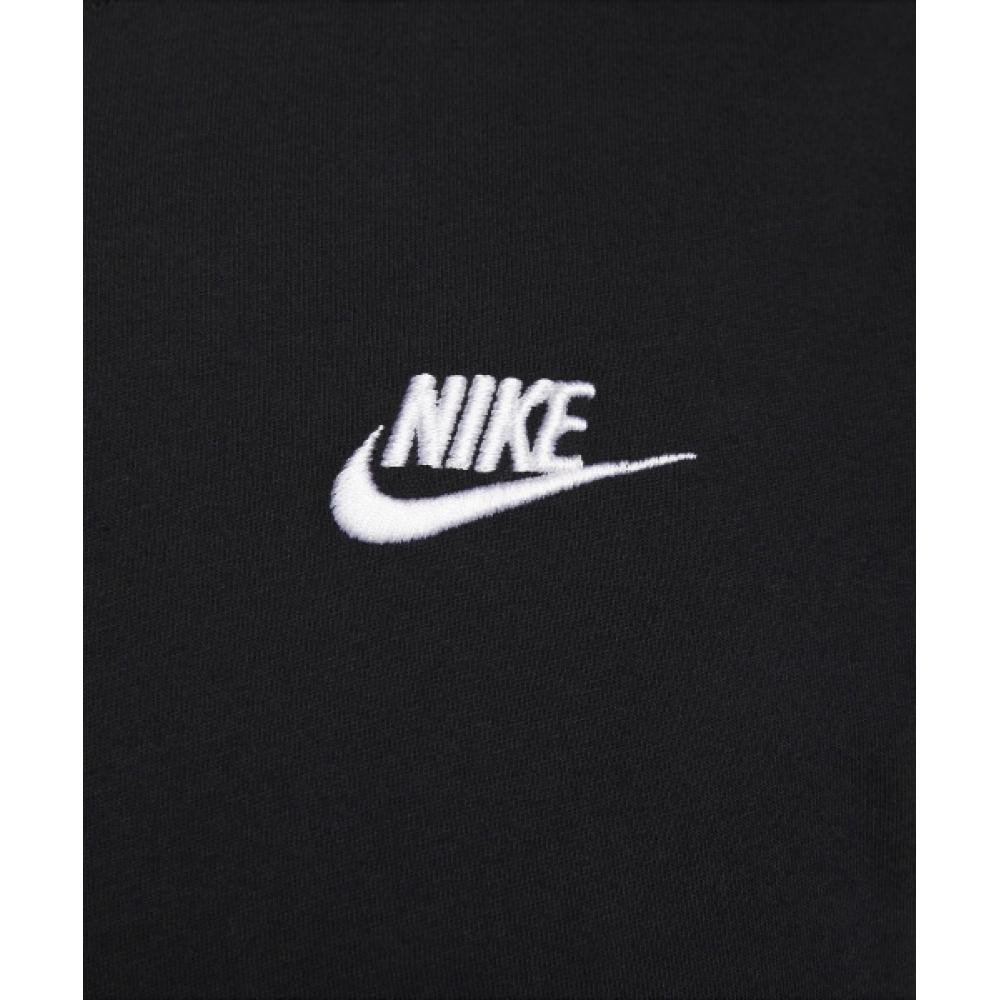 Nike SporTswear Club T shirT M   Black whiTe  Ar4999 013