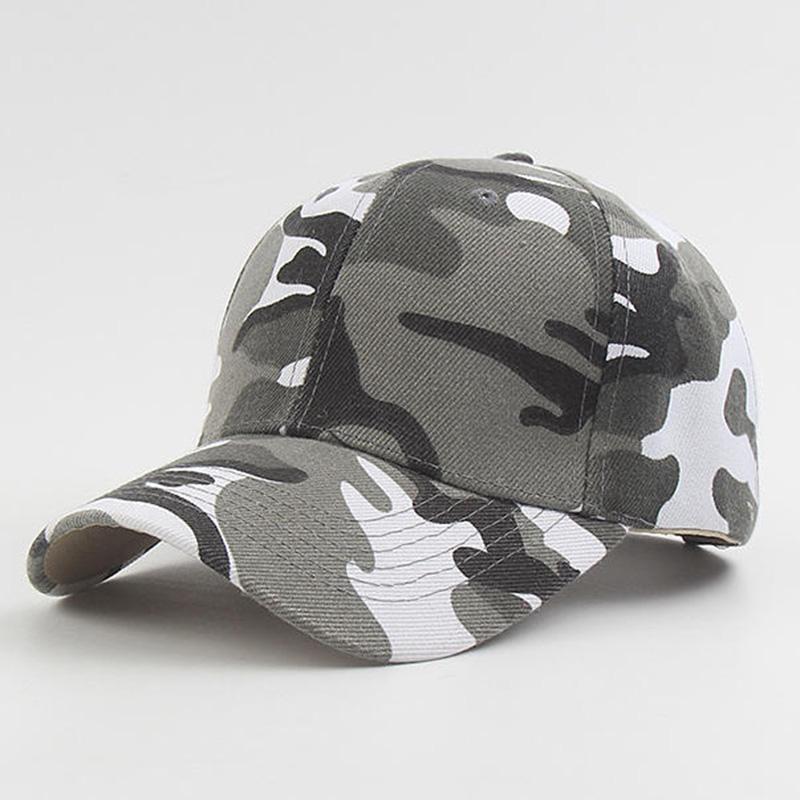 

Outdoor Sports Sun Hat for Men, Tactical Military Enthusiast Camping, Hiking, Fishing Baseball Cap for Women, Digital Camouflage Adjustable сірий колір