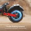 iScooter iX8 Electric Scooter, 2*1200W Motor, 48V 20AH Battery, 12-inch Tire, 60km/h Max Speed, 70km Range